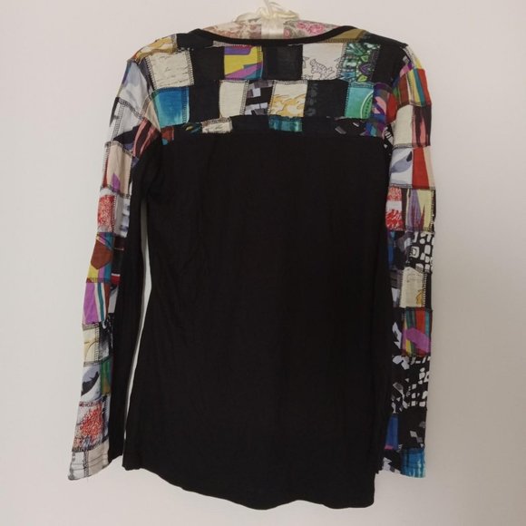 Super cool vintage new with tag graphic long sleeve top - Picture 4 of 4